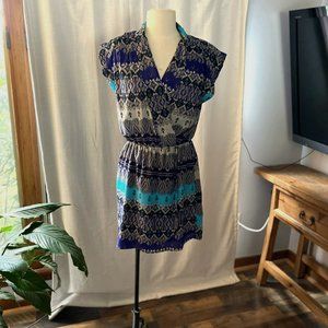 Wrap style mini dress size Small